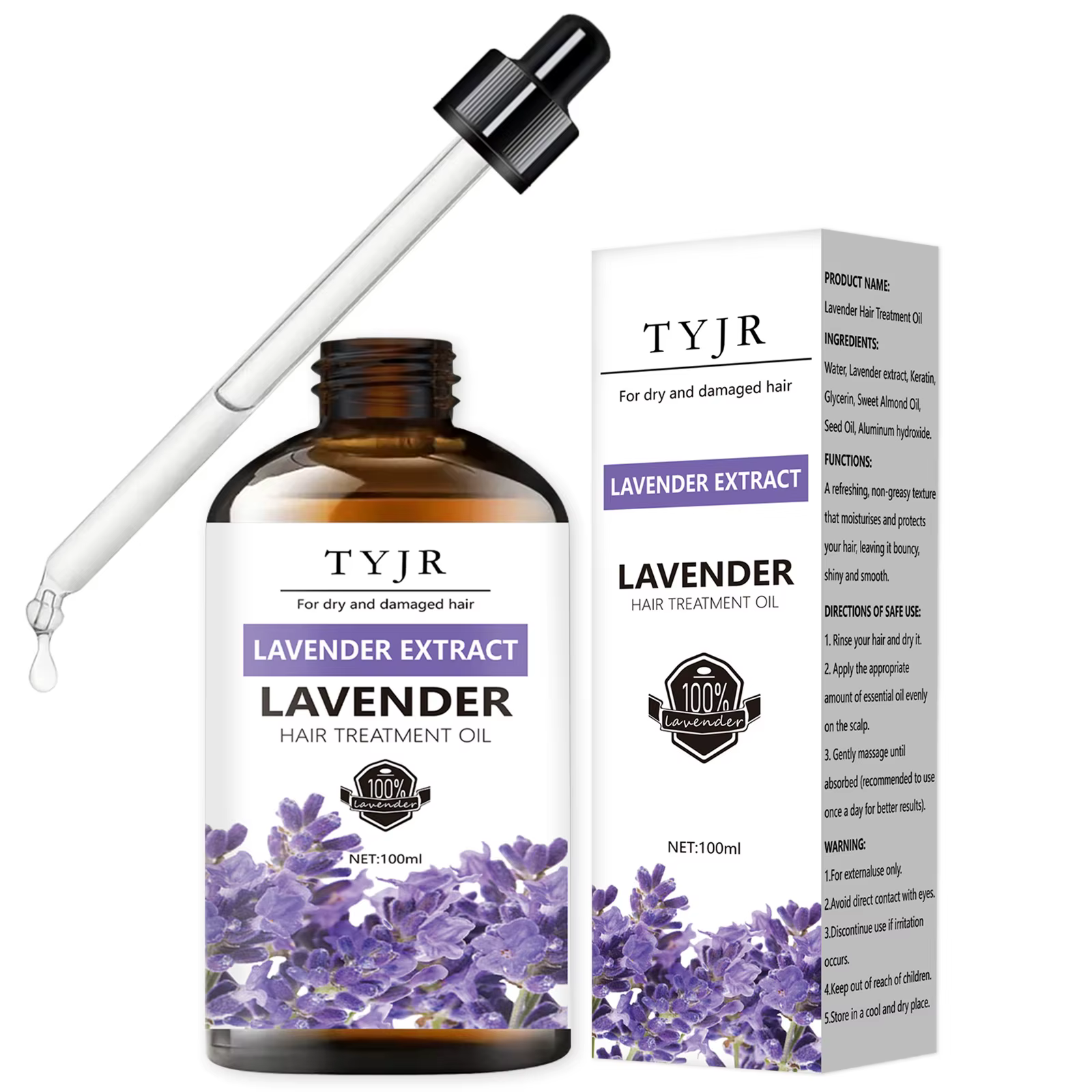 Huile essentielle de lavande pour soins de la peau, massage, douche, diffuseur huile essentielle rel