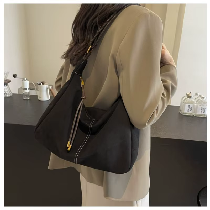 Nouveaux sacs à main pour femmes, tendance rétro, grande capacité, sac à bandoulière en cuir PU, sac