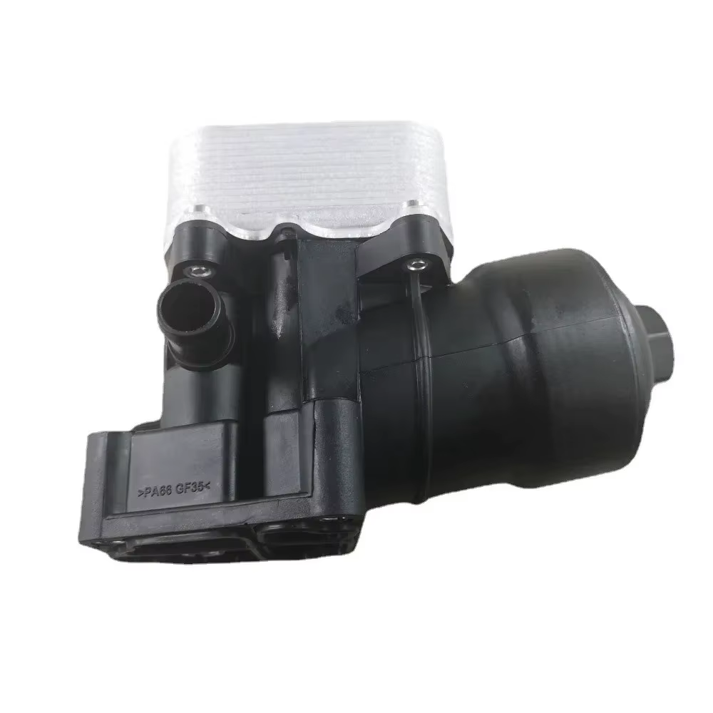 Boîtier de filtre à huile, refroidisseur d'huile avec filtre 03L115389C / 03L115389H 03L 115 389C / 