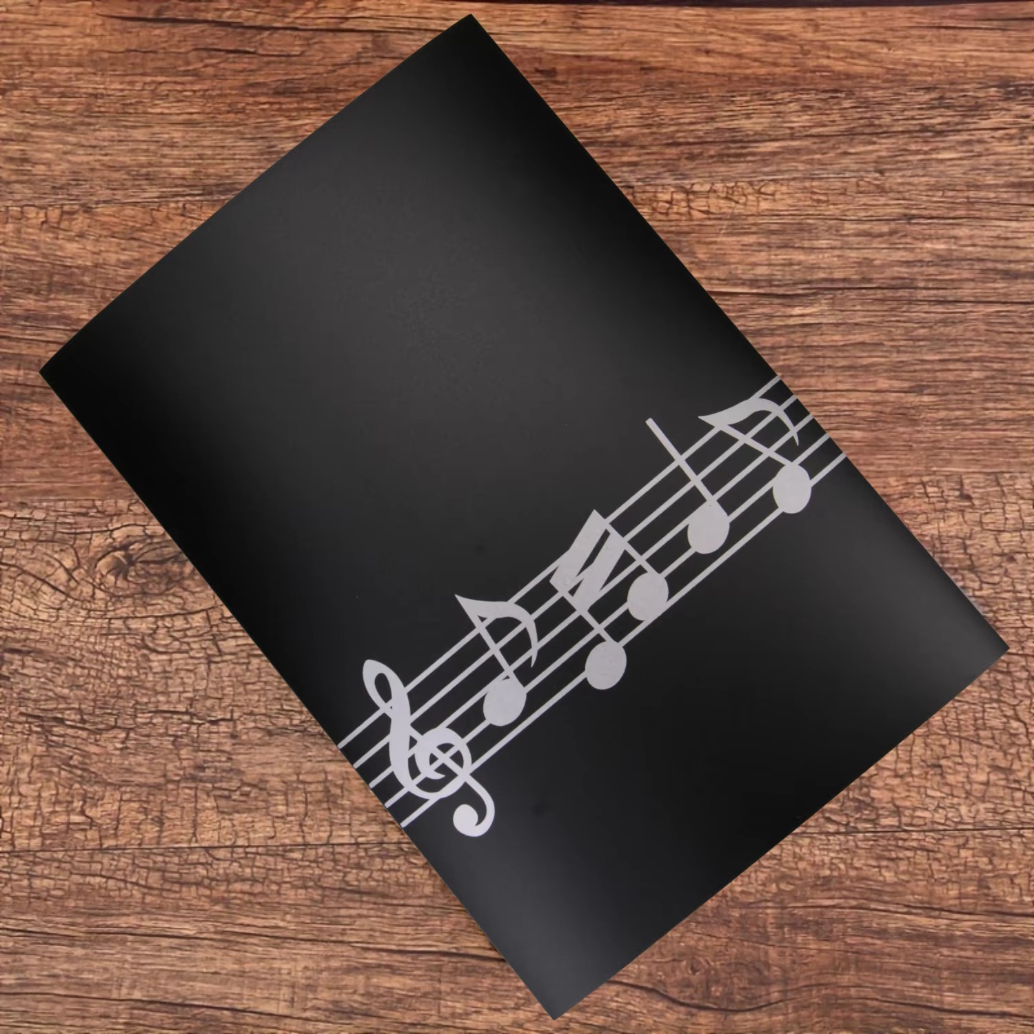 Clip pour partitions de piano de qualité supérieure, format A4, design tri-pliant, capacité six page