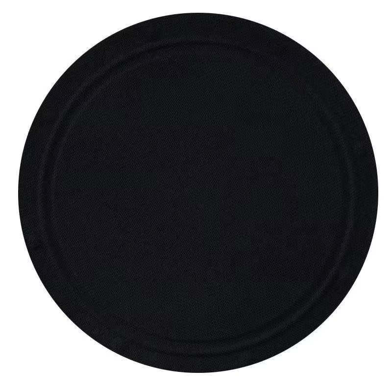 Gel de silice noir, gommage indolore, fournitures de bain rondes, bain domestique, forte frottement 