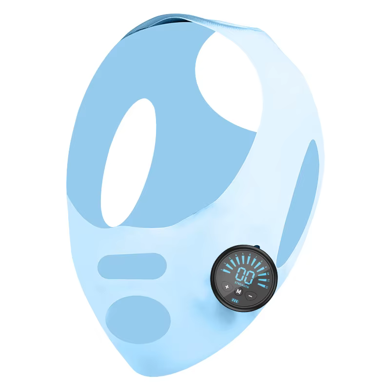 Appareil professionnel amincissant pour le visage avec micro-courant EMS - Masseur de contourment de