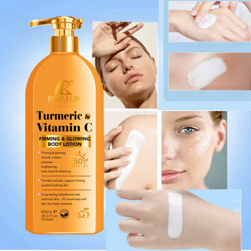 Curcuma VITAmin C crème solaire SPF50 Lotion pour le corps crème solaire 2-en-1 Lotion pour le corps