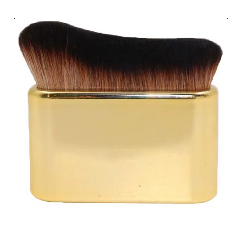Pinceau de maquillage pour le contour du bronzage, fond de teint liquide, crème, Blush, poils souple
