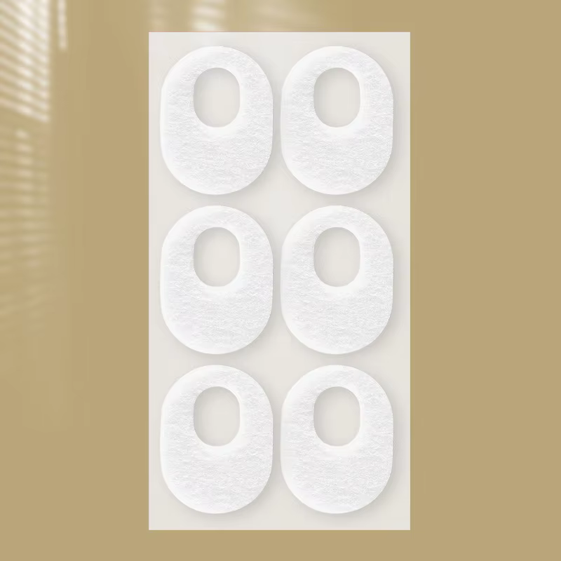 Coussinets de protection du maïs pour les pieds, 6 pièces/feuille, ronds et ovales en mousse, auto-a