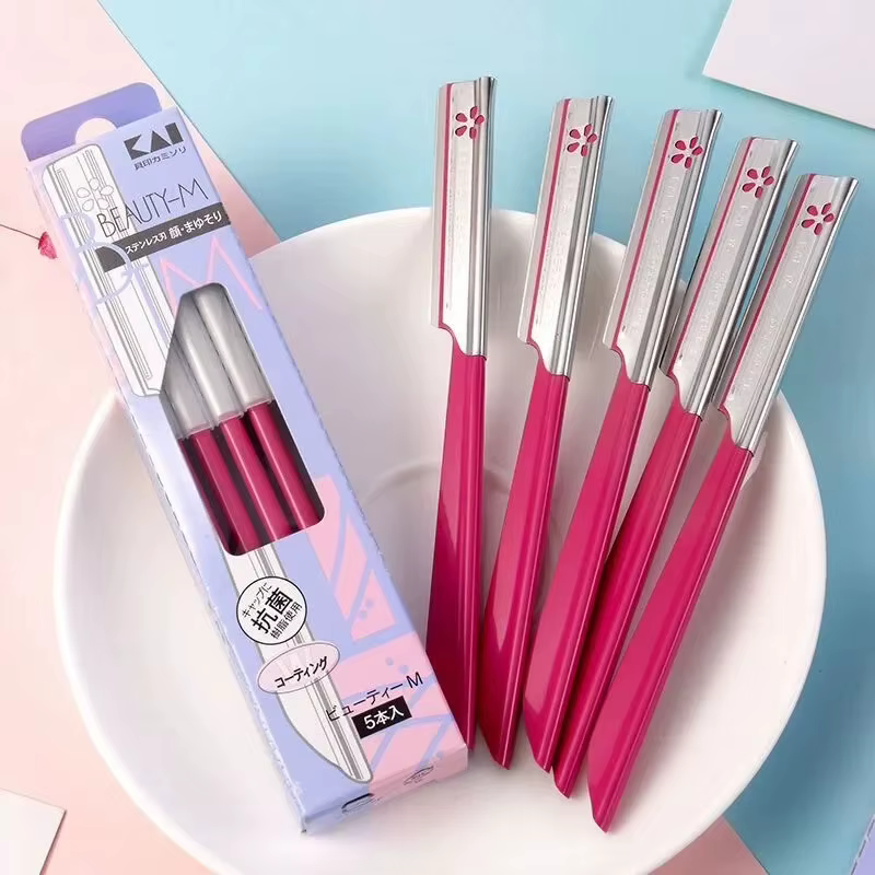 Ensemble d'épilateur à sourcils pour femmes, 5 pièces, maquillage, beauté, épilation des sourcils, o