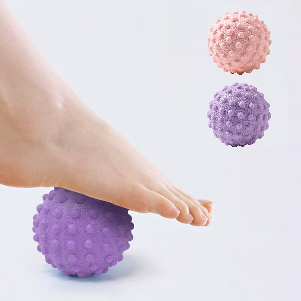 Boule de Massage à Point surélevé, balle de Fascia, maître de Posture TPR, balle de Yoga, taille et 