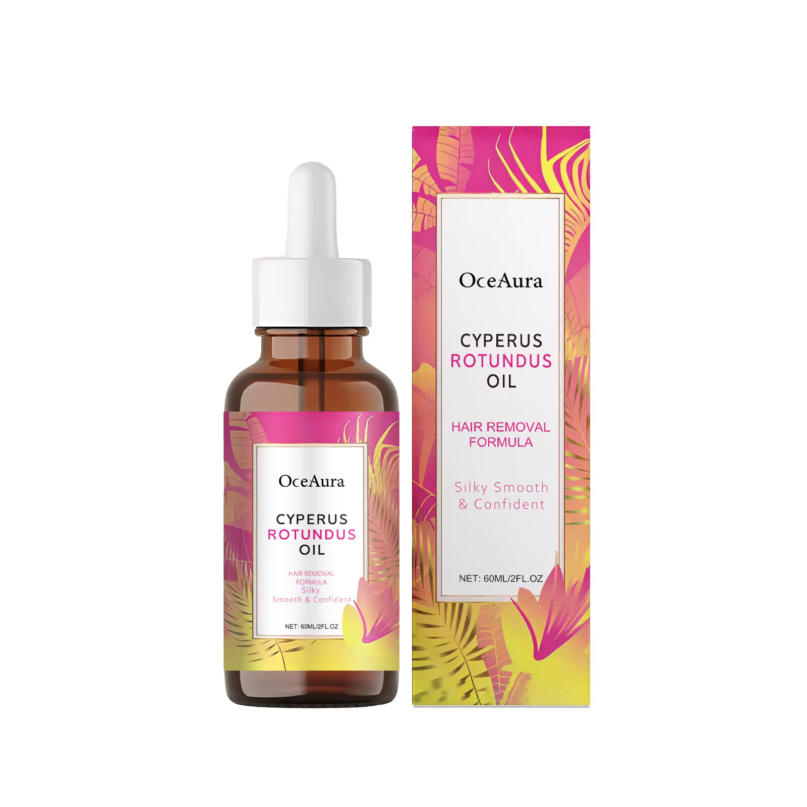 Huile naturelle de Cyperus Rotundus épilation dépilatoire nettoyage hydratant inhibiteur de cheveux 