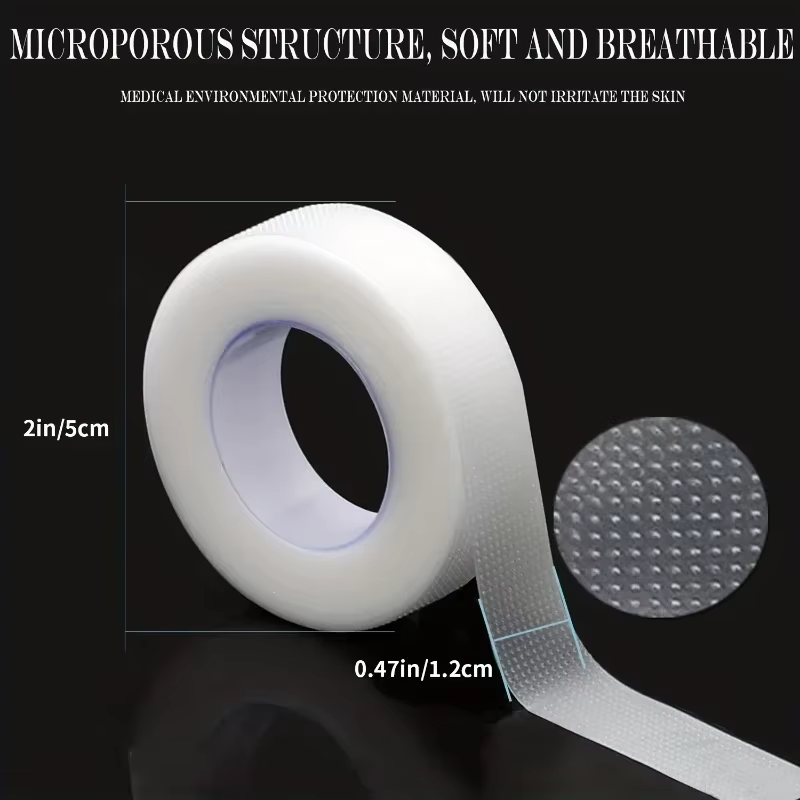 Ruban adhésif Transparent pour cils, 9m/10 mètres/rouleau, ruban adhésif respirant en tissu micropor