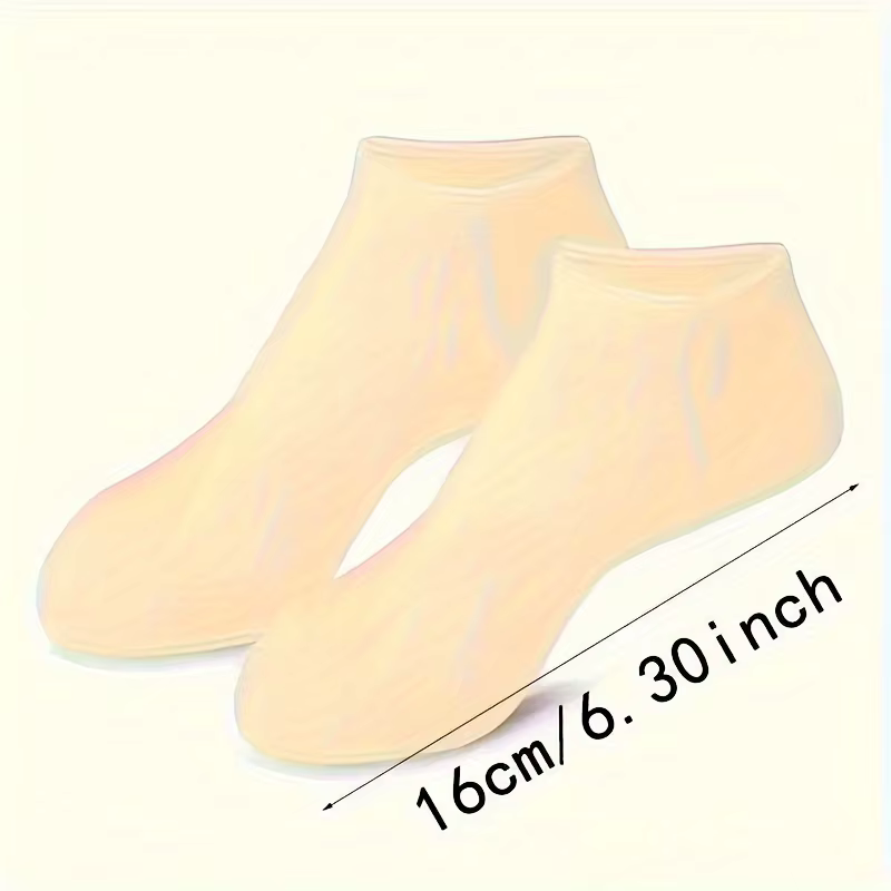 Chaussettes hydratantes en Silicone pour pieds secs et craquelés, adoucisseur de callosités avec out