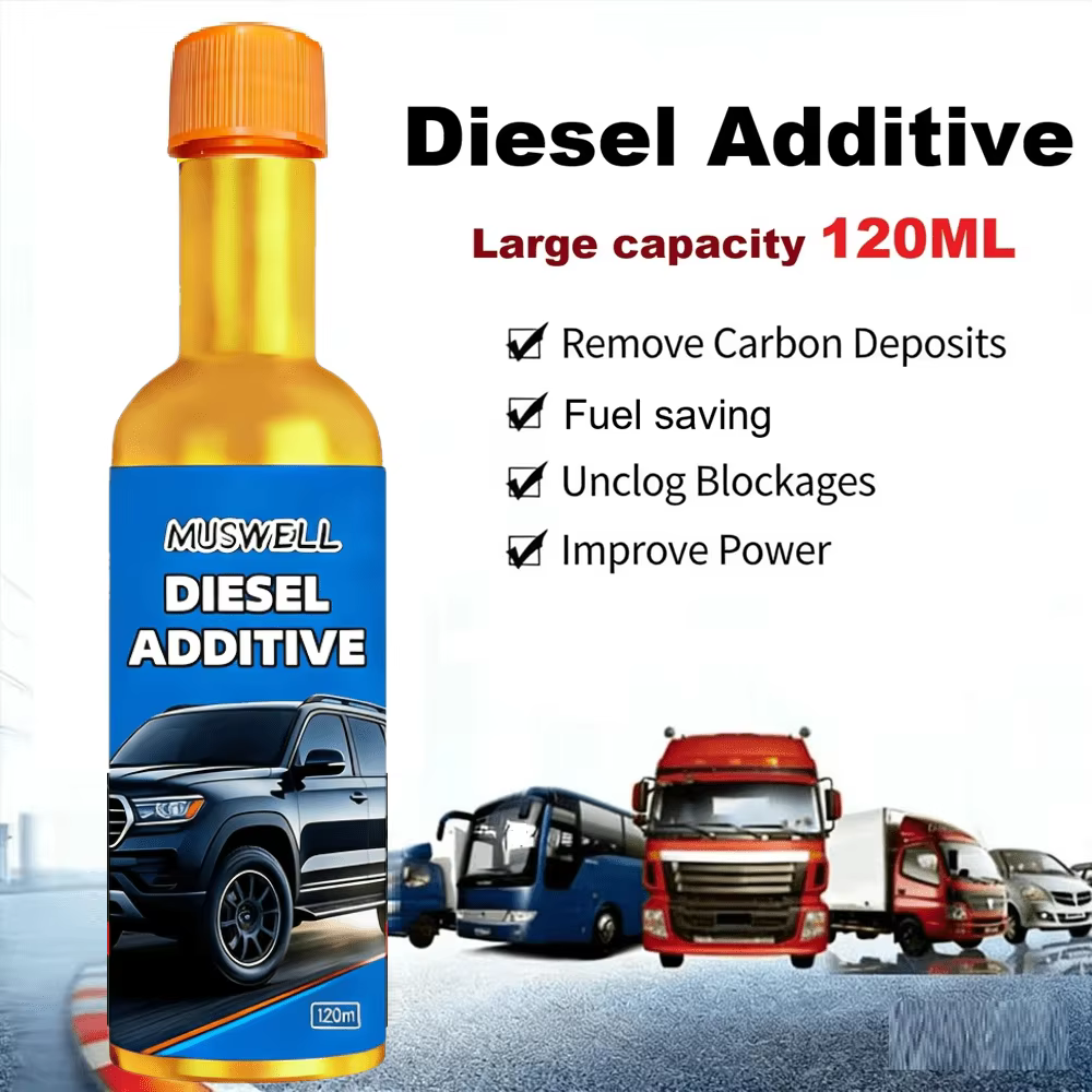 Additif Diesel : Maximise la puissance, augmente le Cétane, économie de carburant, réduit la fumée n