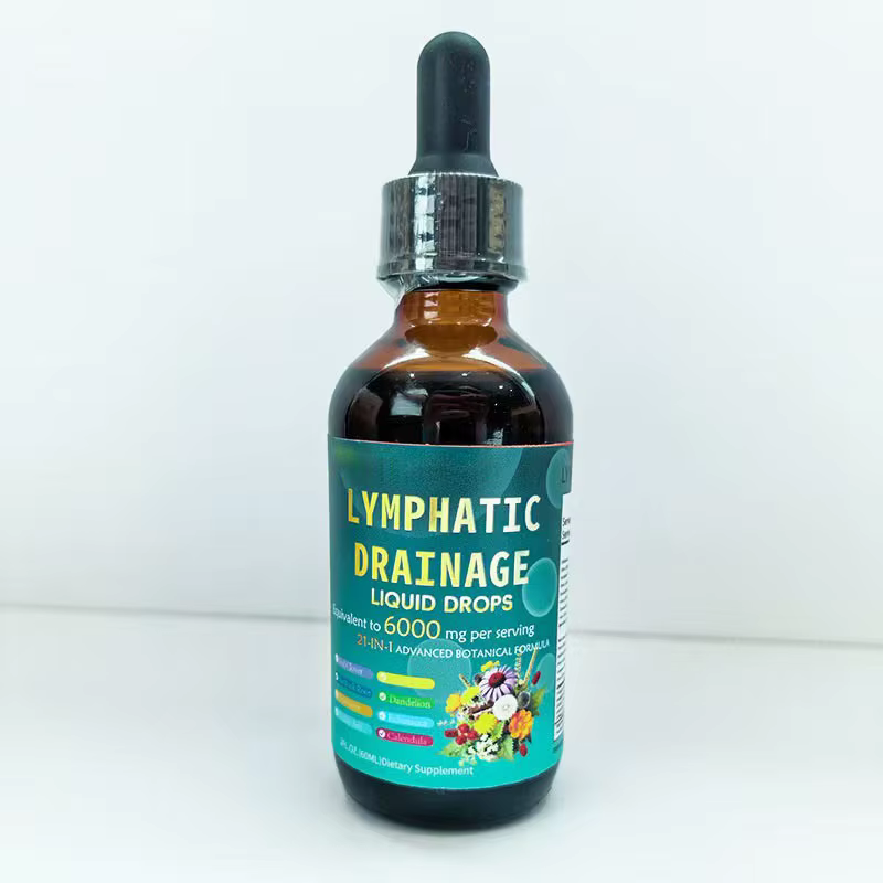 Offre Spéciale : Gouttes Liquides de Drainage Lymphatique – Formule Naturelle à Base de Plantes pour
