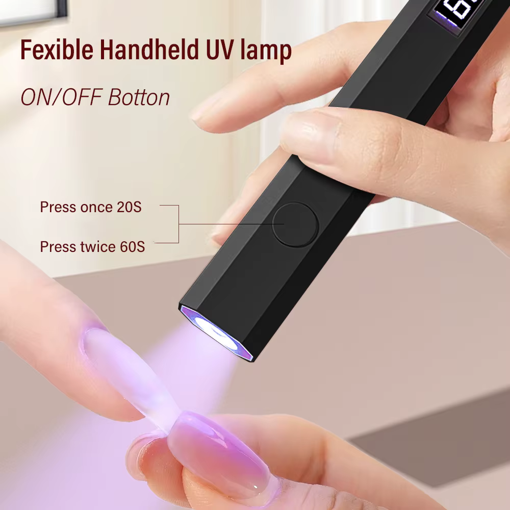 YIKOOLIN Portable sèche-ongles Machine USB Mini sèche-ongles lampe UV LED lumière des ongles pour le