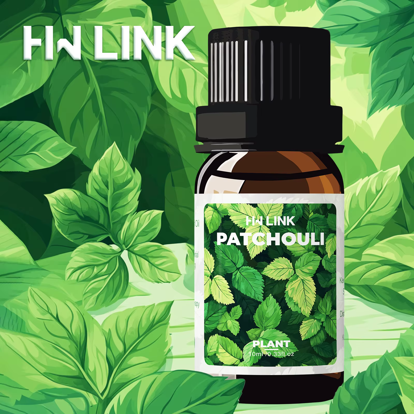 Huiles essentielles de patchouli 10 ml, 100% pures et naturelles, pour diffuseurs domestiques, aroma