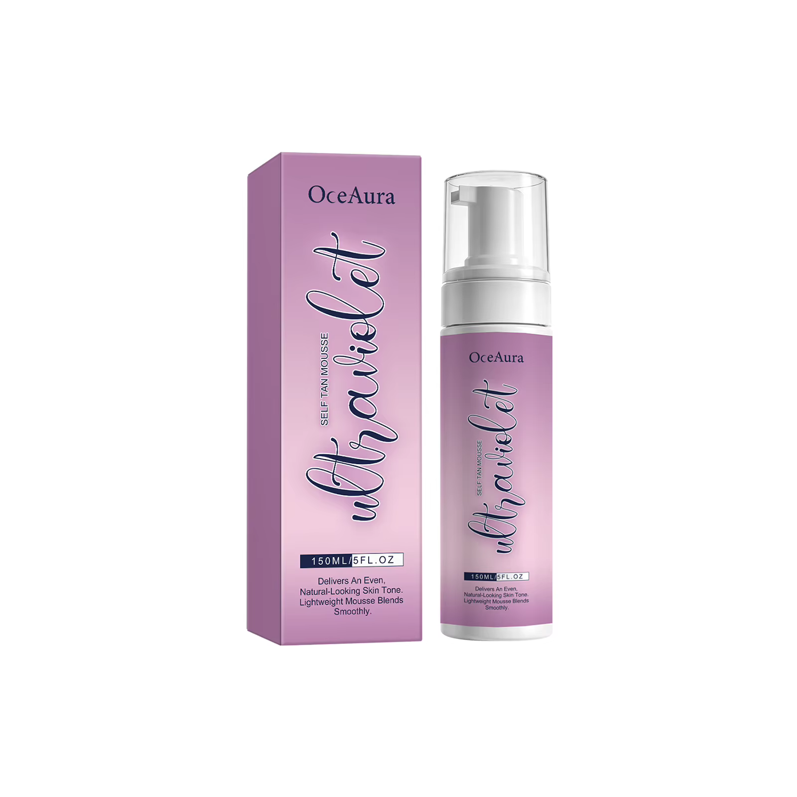 Mousse autobronzante sans soleil, bronzage naturel, autobronzant corporel pour un éclat instantané, 