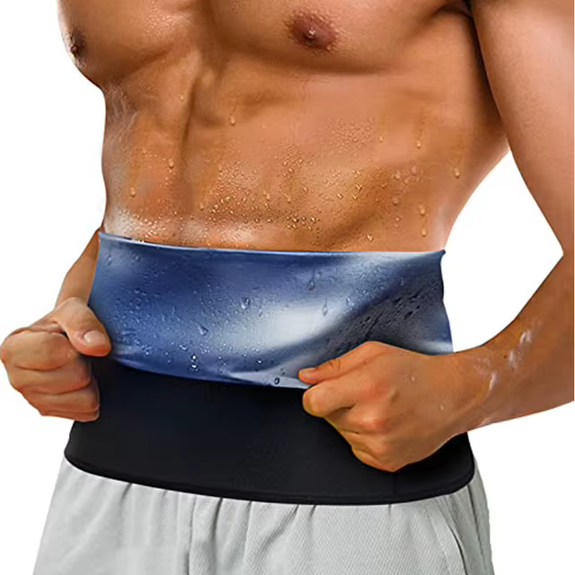 Sauna taille tondeuse ventre enveloppement entraînement Sport sueur bande abdominale formateur perte