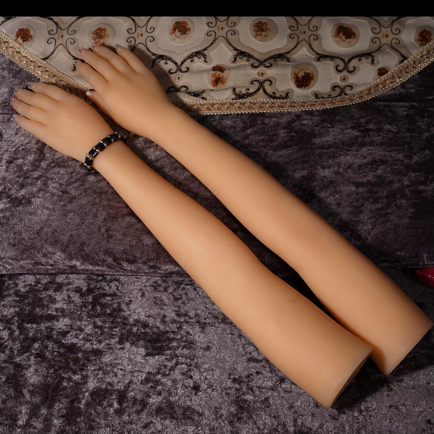 Main de Mannequin Longue Pliable pour Femme, Modèle de Main TPE Souple pour Photographie, Affichage