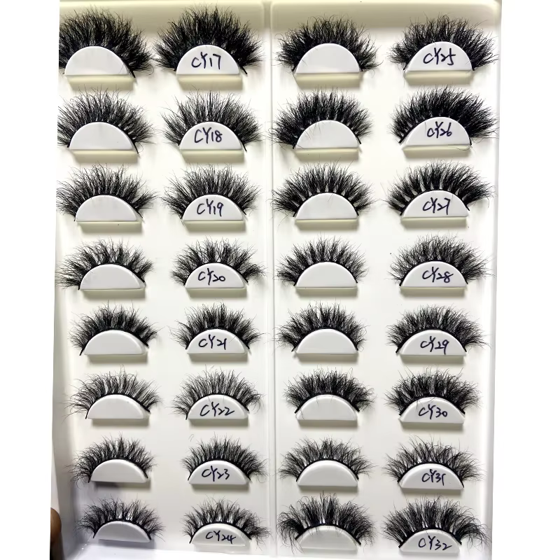 16 Styles mélanger cils de vison 3D cils de vison 100% cils sans cruauté cils naturels réutilisables