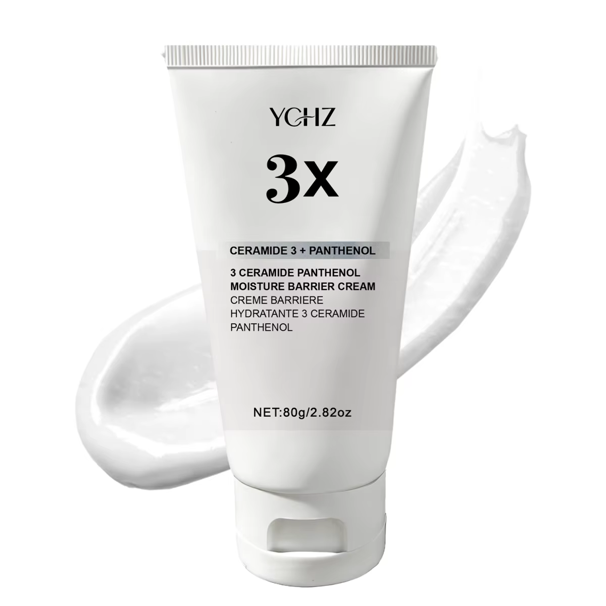 Crème hydratante barrière 3X Céramide Panthénol, Convient à tous les types de peau, Hydratant quotid