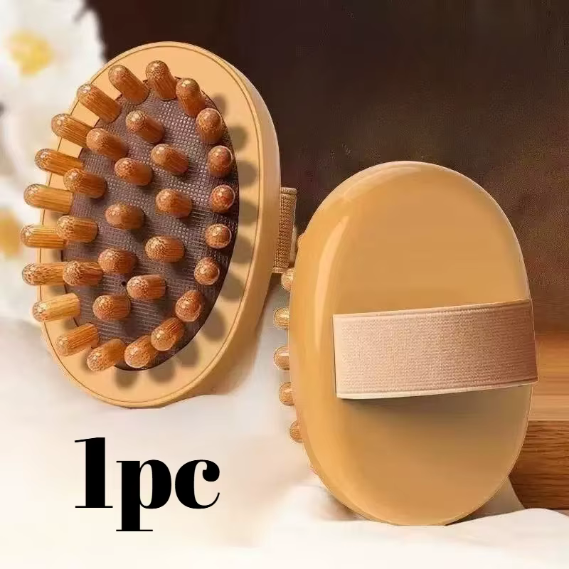Brosse Anti-Cellulite pour le corps, huile essentielle apaisante, coussin d'air pour Spa, peigne à c