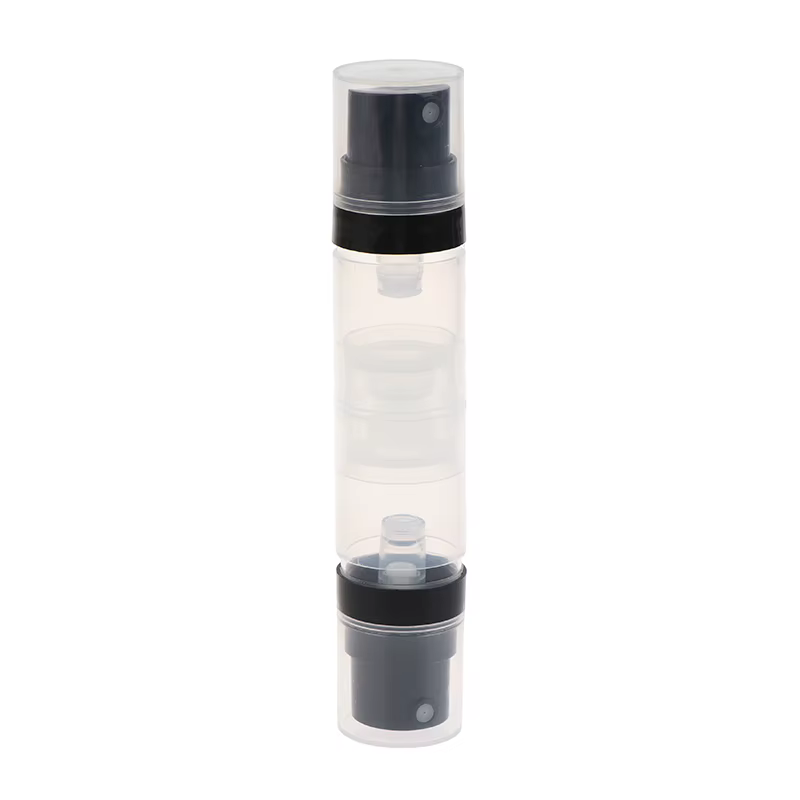 Bouteille de pulvérisation/Lotion à Double tête à pression sous vide, rechargeable, pour maquillage,