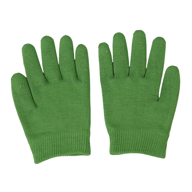 1 paire de chaussettes hydratantes multicolores à l'huile essentielle, gants pour pieds secs et craq