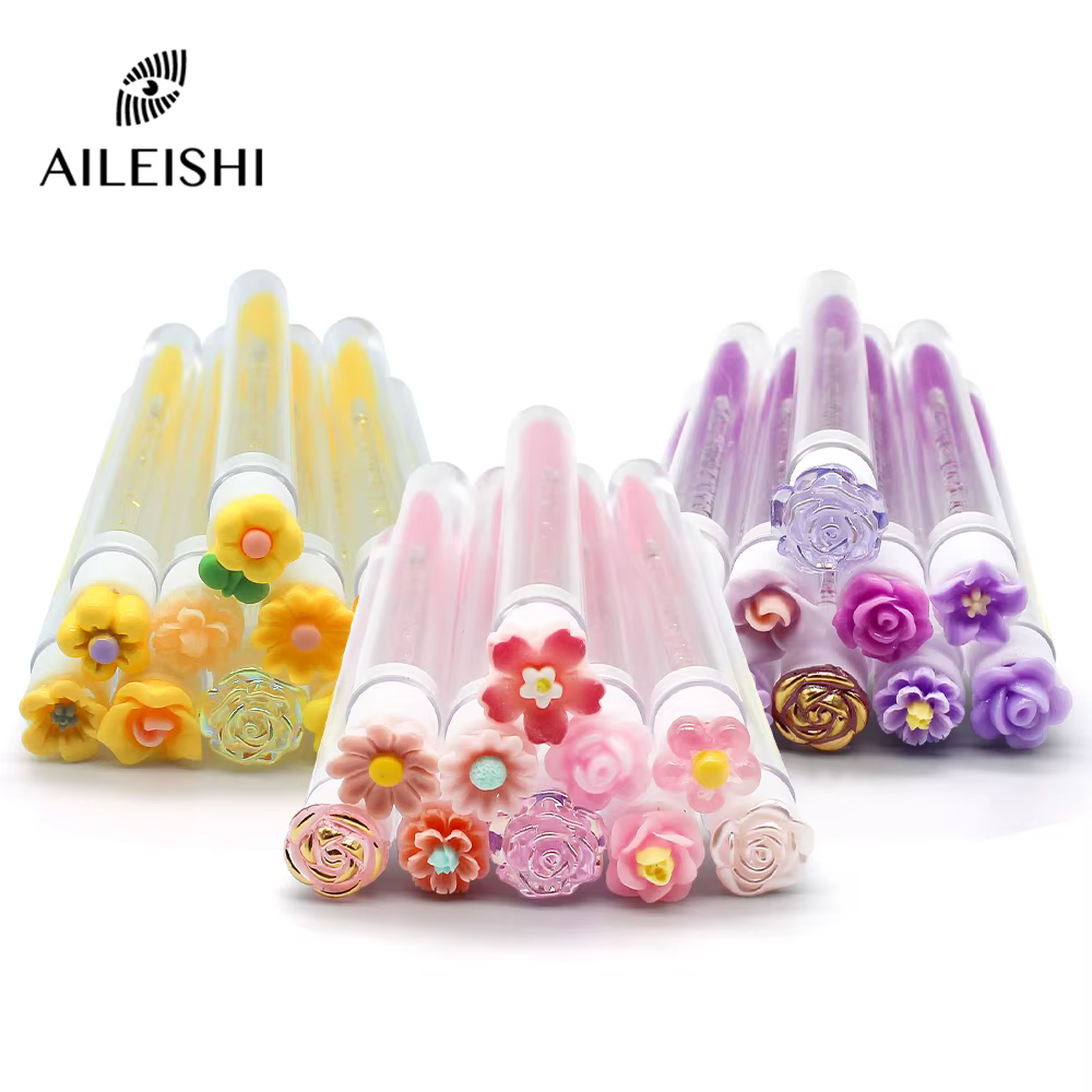 Tubes de brosse à cils réutilisables, 10/50 pièces, brosse à sourcils, baguettes de cils remplaçable