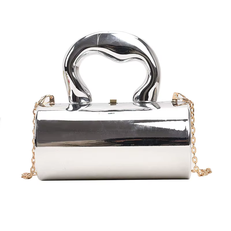 Sac à main pour femmes, pochettes de fête, cylindre de mode, Mini sac à main de soirée, sac à bandou
