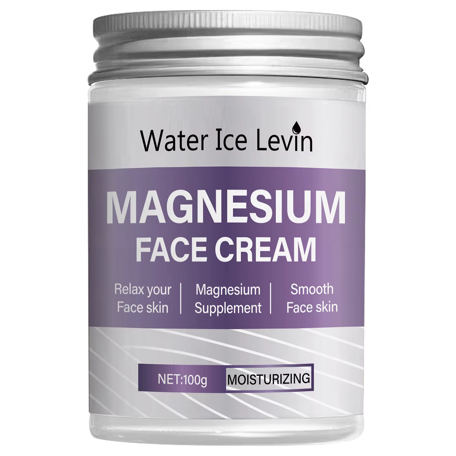 Crème pour le visage au magnésium, chlorure de magnésium de qualité supérieure, pénétration en profo