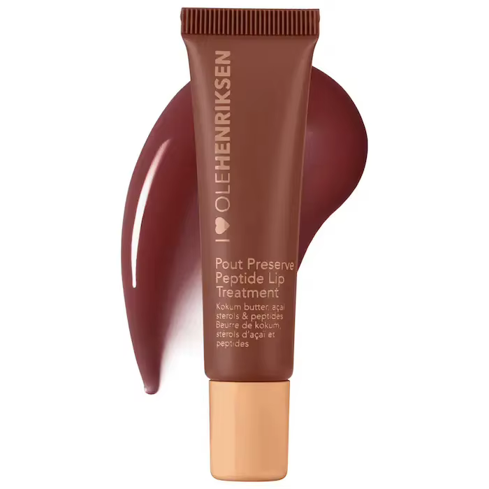Ole Henriksen Pout Preserve Hydrating Peptide Lip Treatment Lip Gloss Butter Lip Balm Liquid Nourish
