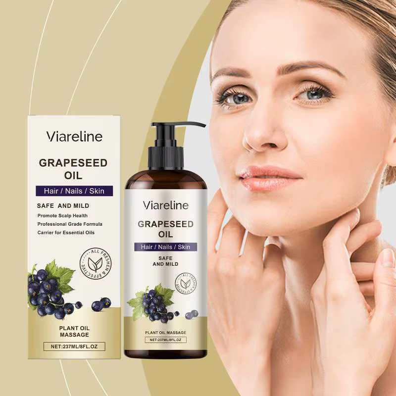 Huile Essentielle de Pépins de Raisin pour Nourrir les Cheveux, les Ongles et la Peau – Traitement M