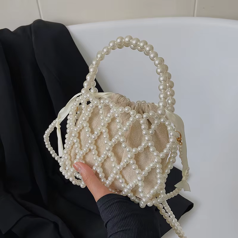 Sac à main panier pour femme, sac à bandoulière initié, sac de plage de voyage bohème, design de lux