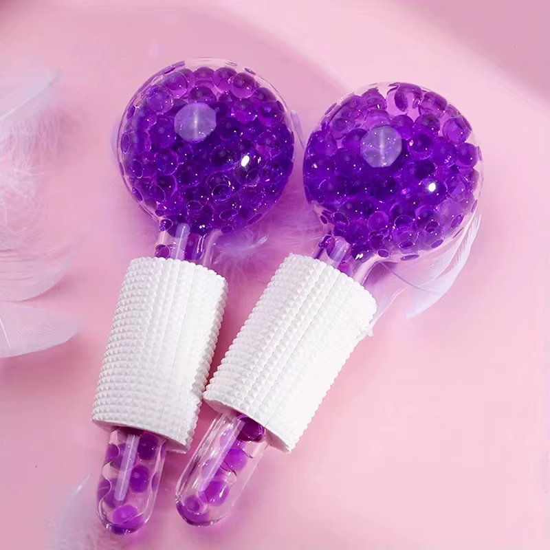 Boîte de Globes LCE pour le visage, 2 pièces, boules de refroidissement pour le visage, masseur faci