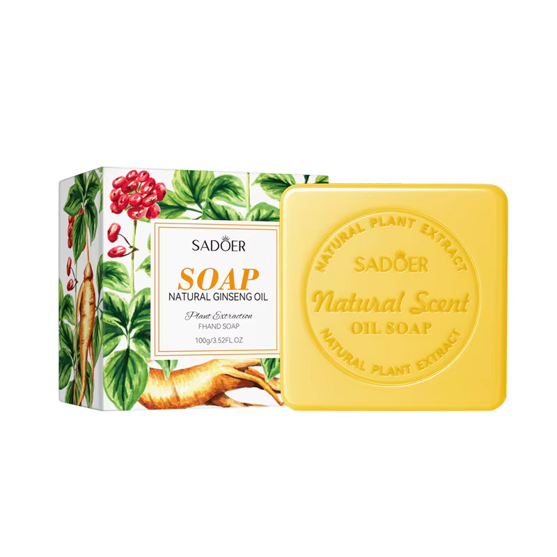 Savon artisanal au bois de santal pour femmes, nettoyant corporel en profondeur, blanchissant, à l'h