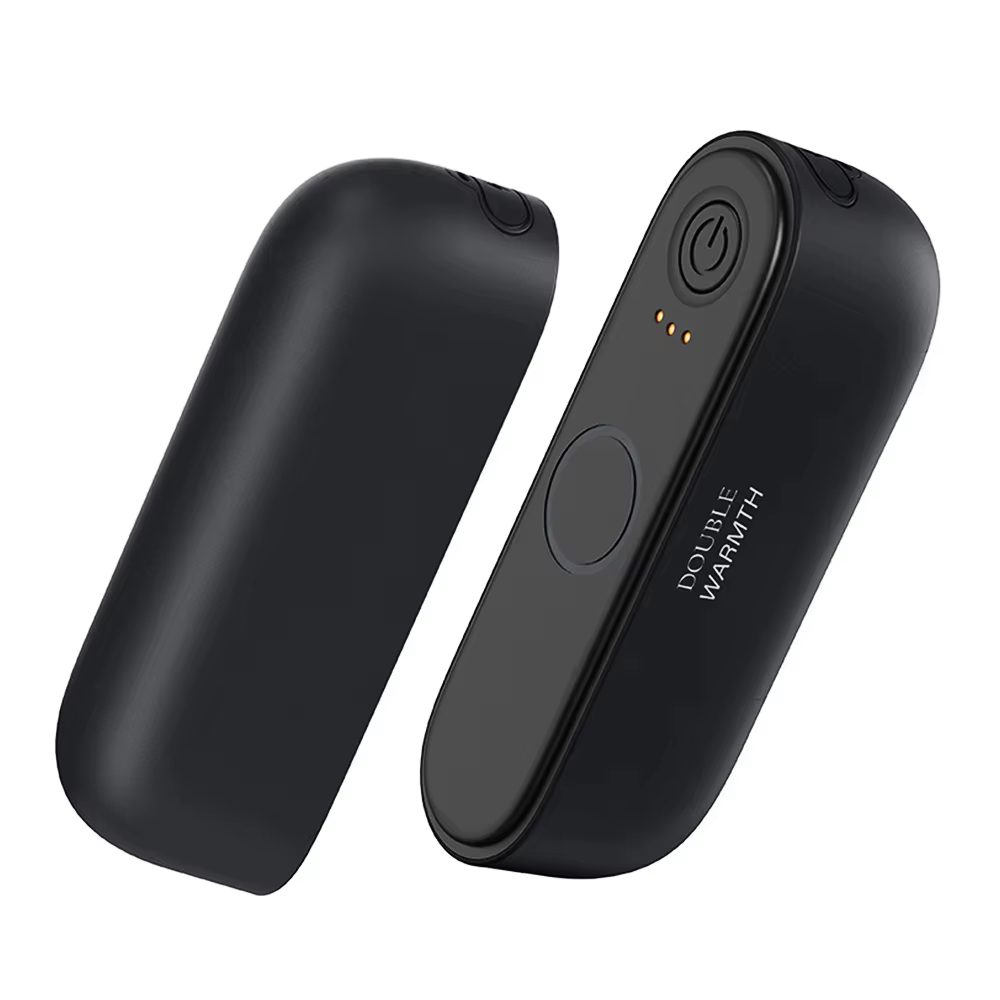 Chauffe-mains magnétique rechargeable double 6000 mAh, chauffe-ventre électrique portable pour burea