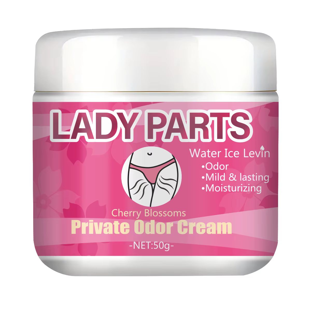 Crème de soin pour femmes 50g* Contient de la glycérine et de l'huile minérale, désodorise et nettoi