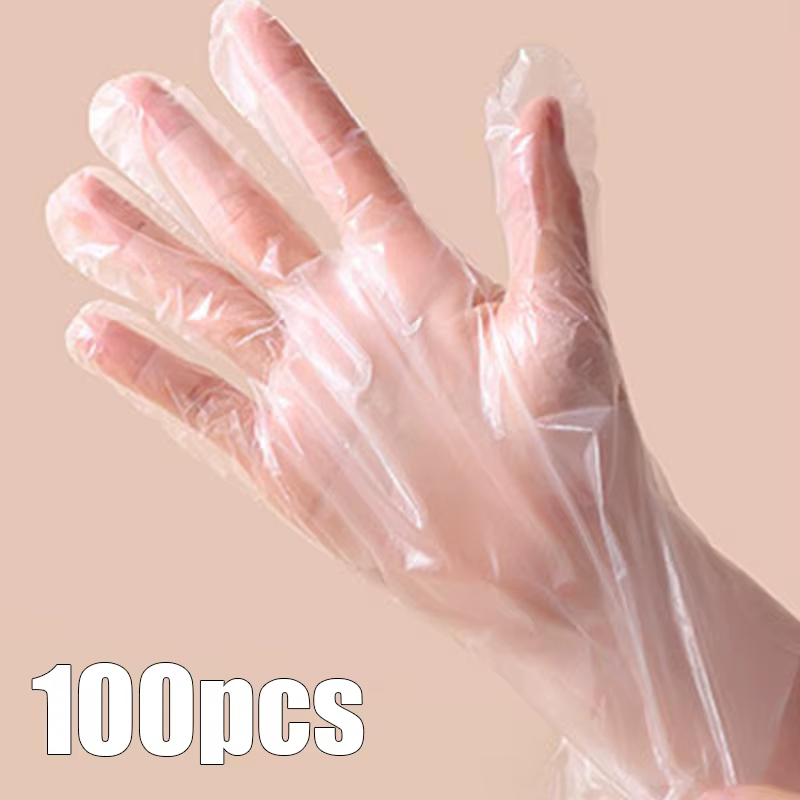 Chaussettes hydratantes jetables pour les pieds, 100 pièces, sacs à main transparents, couvertures d