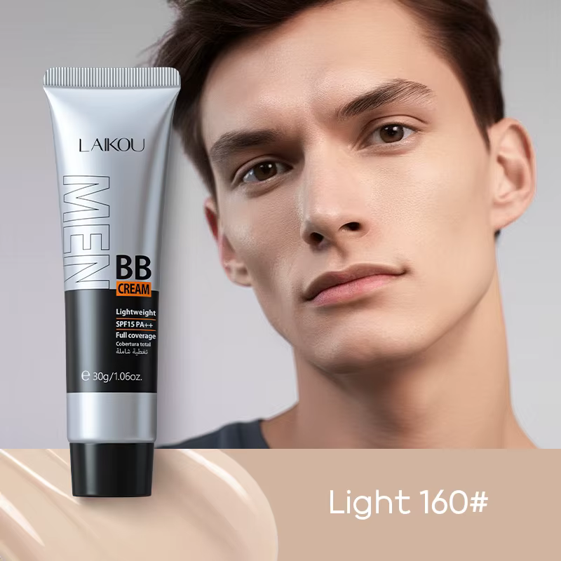 BB crème pour hommes, couverture complète, correcteur pour le visage, fond de teint longue durée, im