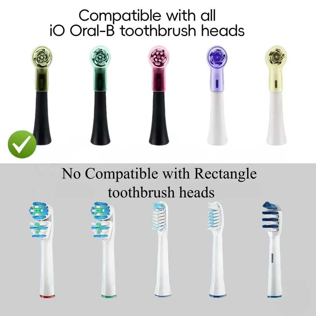 Couvercles anti-poussière pour brosse à dents électrique, 2 à 8 pièces, couleurs, capuchons compatib