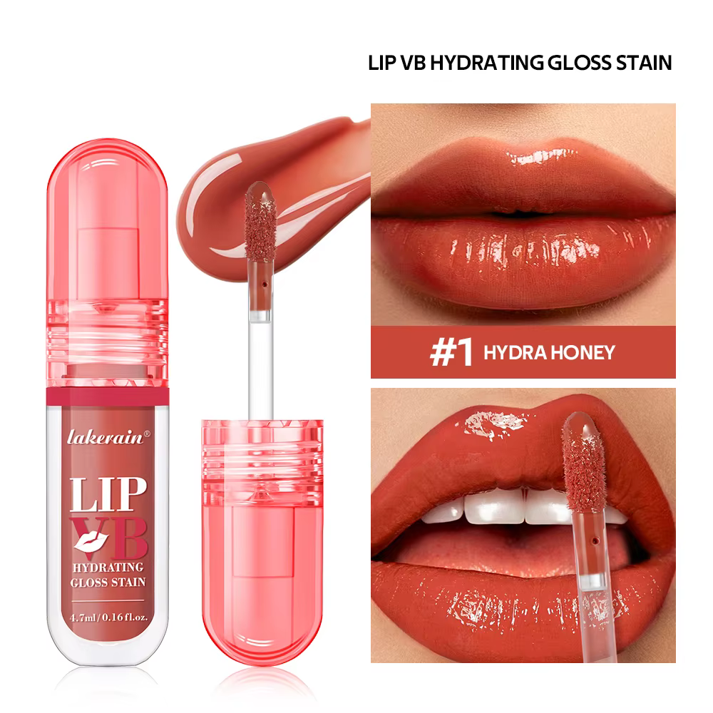 Tache à lèvres Vb brillant hydratant tache 12Hr hydratant longue durée Hydra miel brillant instantan