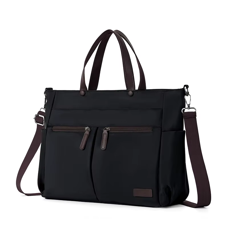 【Bandche pour ordinateur portable 】 Sac pour ordinateur portable décontracté en nylon pour femme, ma
