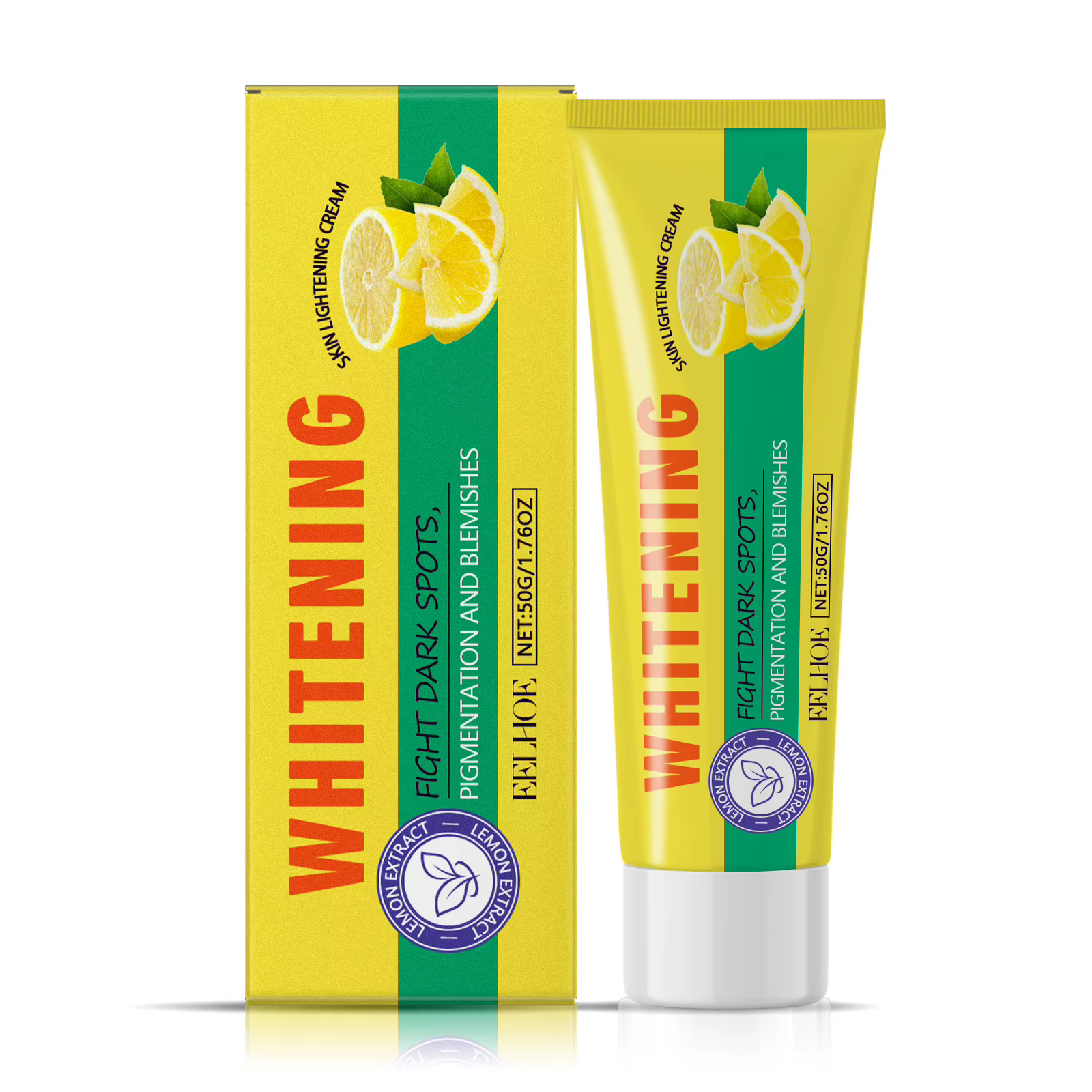 Eelhoe Lotion pour le corps au citron hydrate doucement la peau laisser lisse brillant rafraîchissan