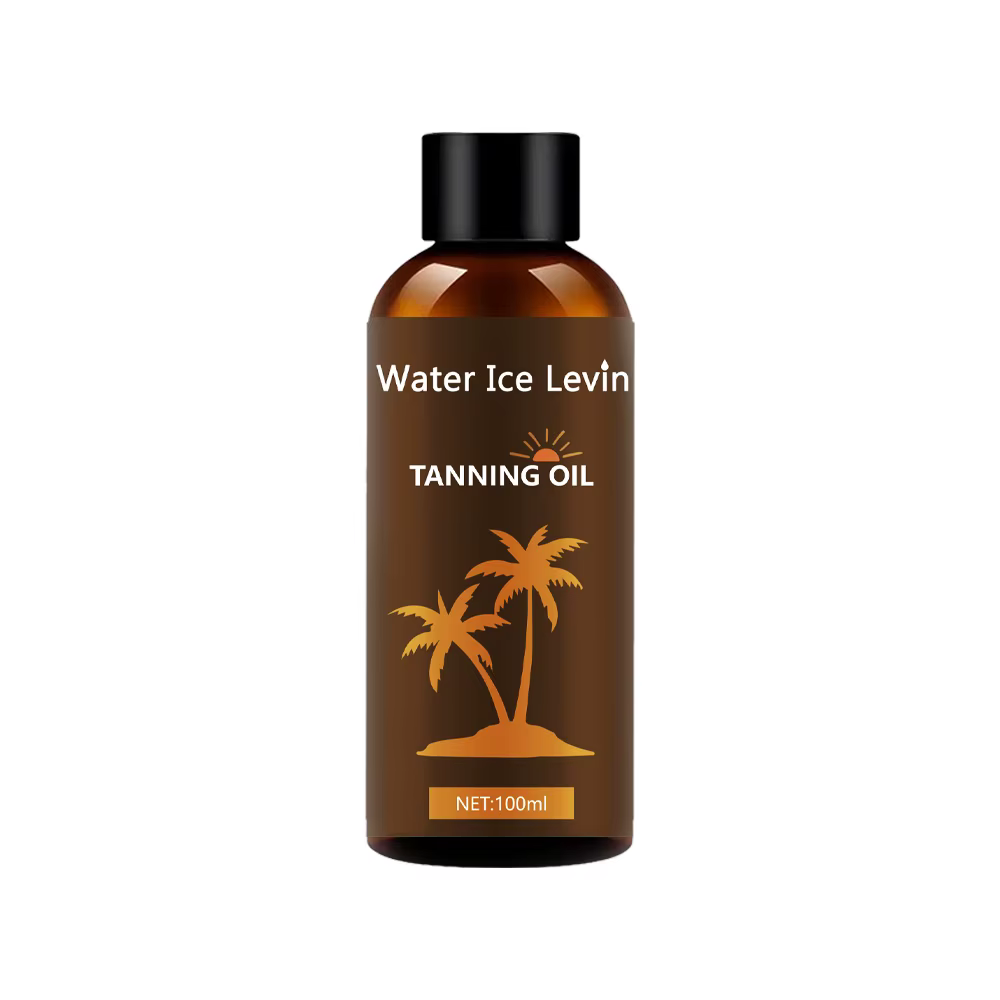 Huile de bronzage hydratante avec acide hyaluronique et collagène pour une peau lisse, élastique, no