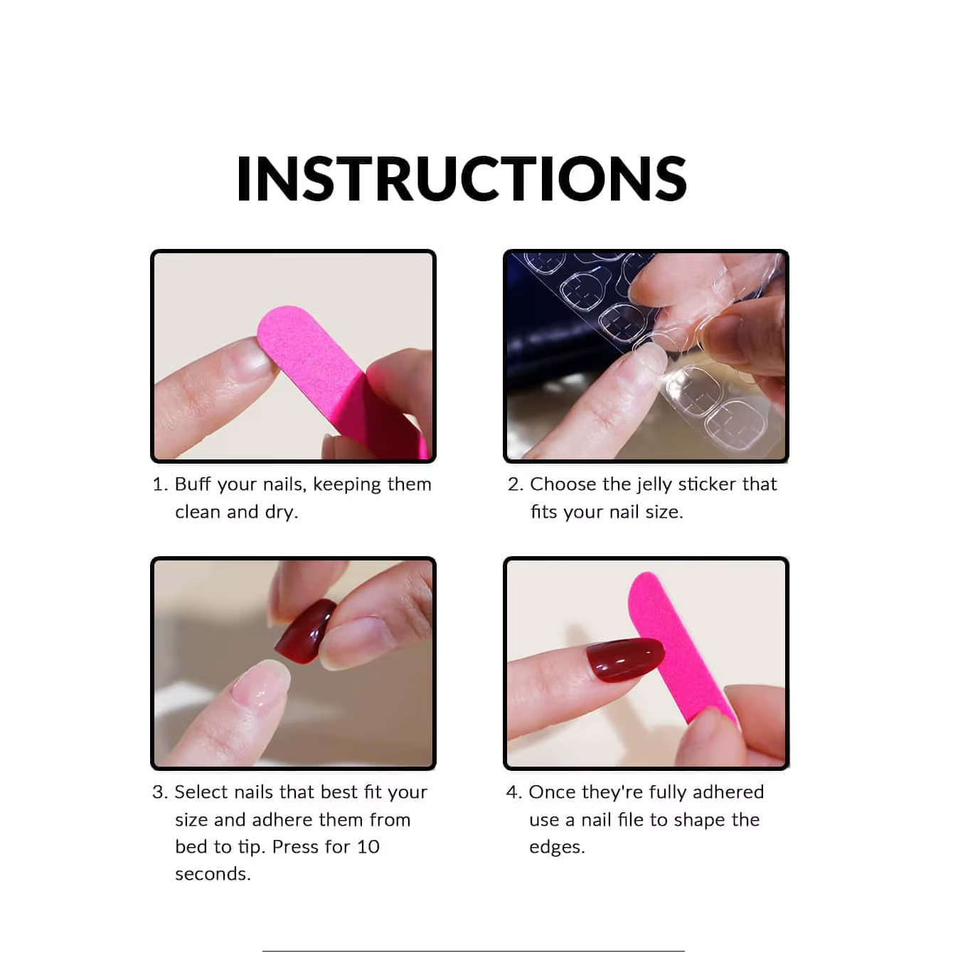 Short pour ongles pressés en amande, faux ongles roses, pointes françaises dorées élégantes fabriqué