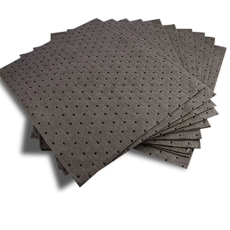 Tampon d'huile absorbant 25x33cm, 10 pièces, tapis d'entretien pour réparation de voiture, imperméab