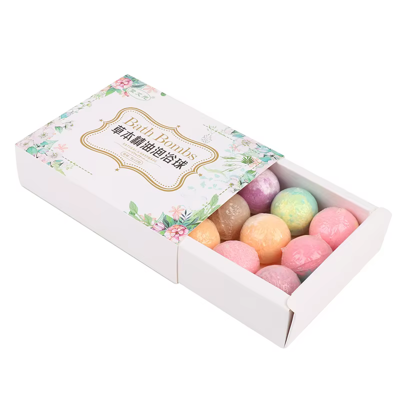 Ensemble de 12 mini pieds naturels faits à la main, bombe spa, hydratant, peau sèche, parfum relaxan