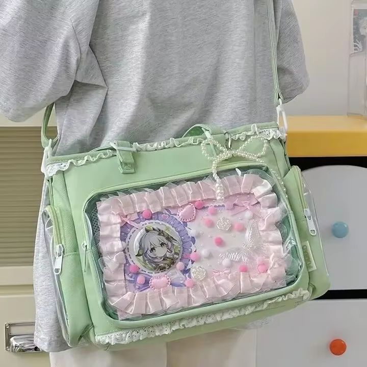 Ballet fille grande appétit Itabag japonais bidimension unique épaule sac à bandoulière cadeau pour 