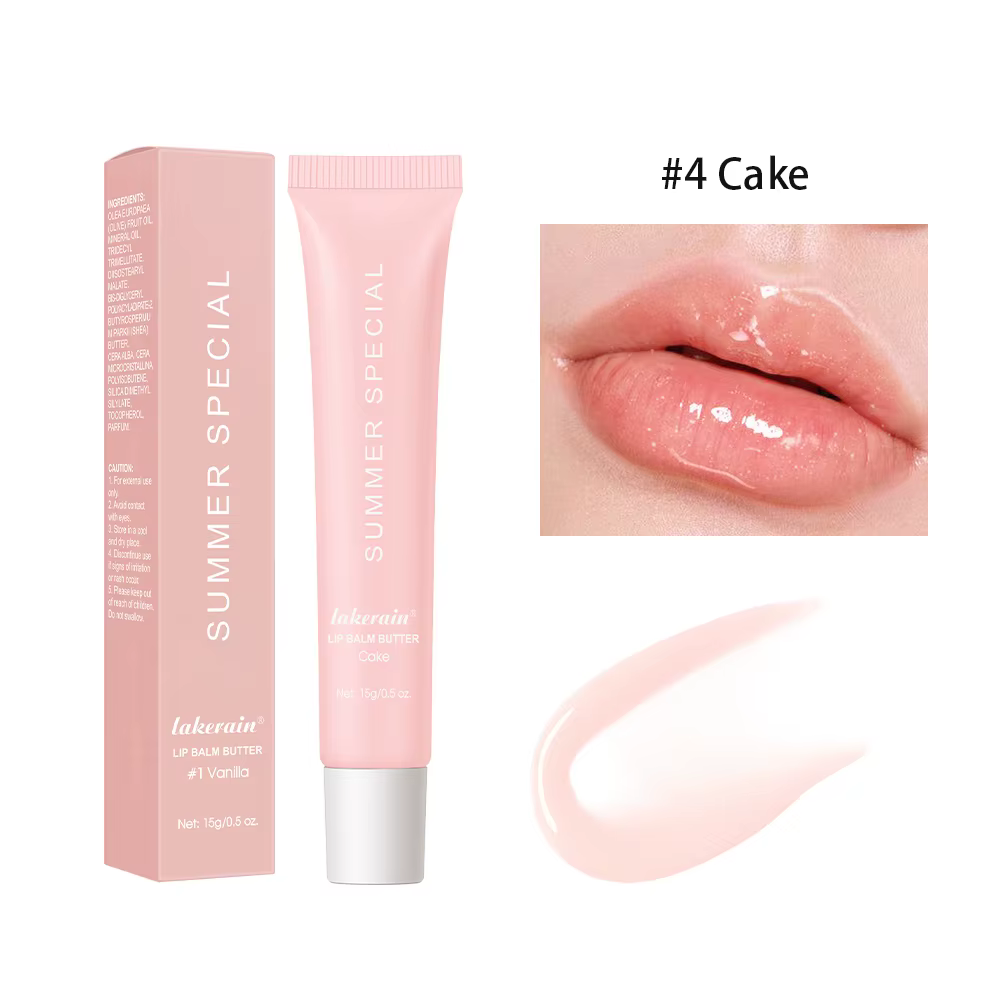 Baume d'Été Hydratant avec Miroir, Rouge à Lèvres Transparent, Huile de Maquillage, Jules Gloss, Jul