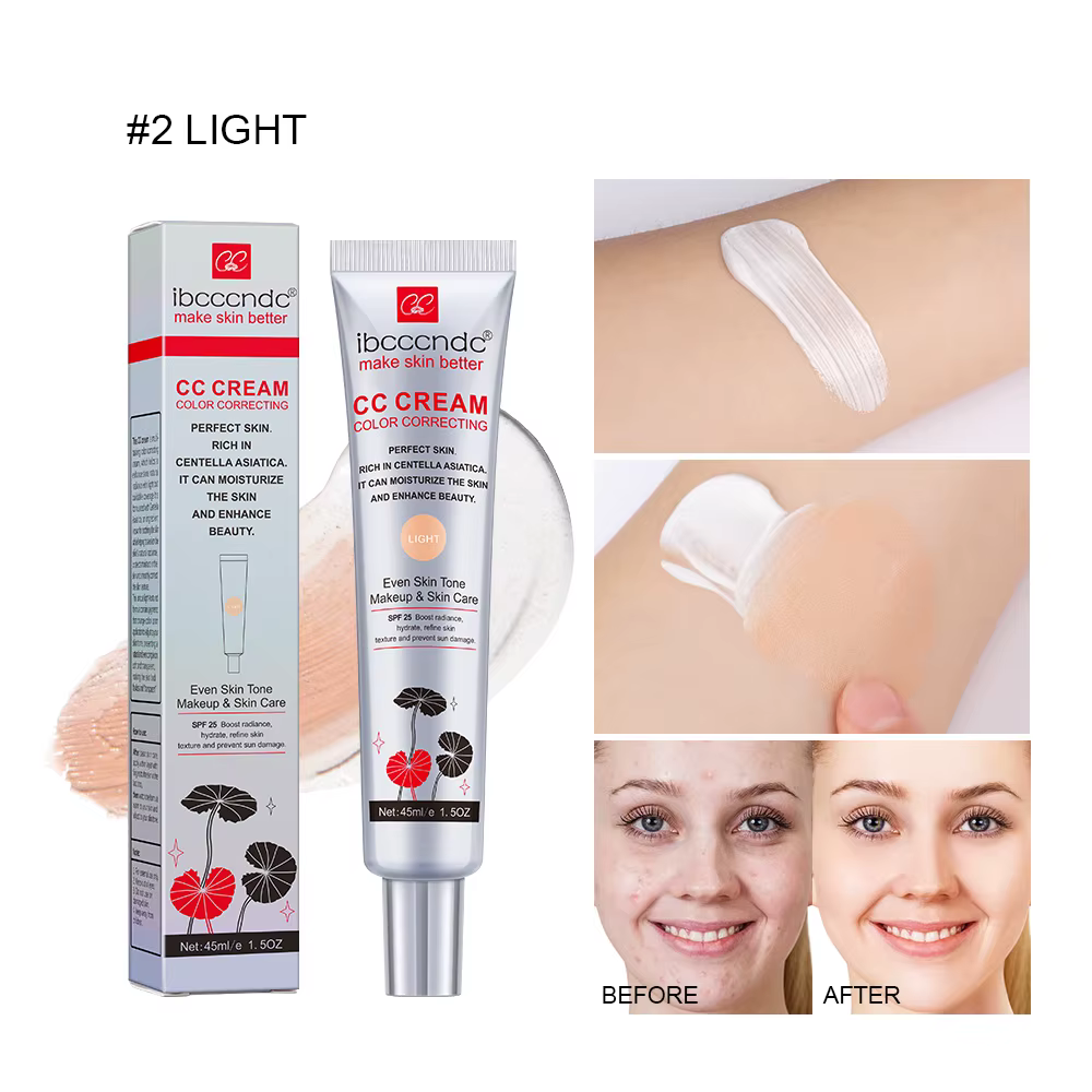 Base CC crème hydratante imperméable Anti-transpiration maquillage avant correcteur durable femmes m