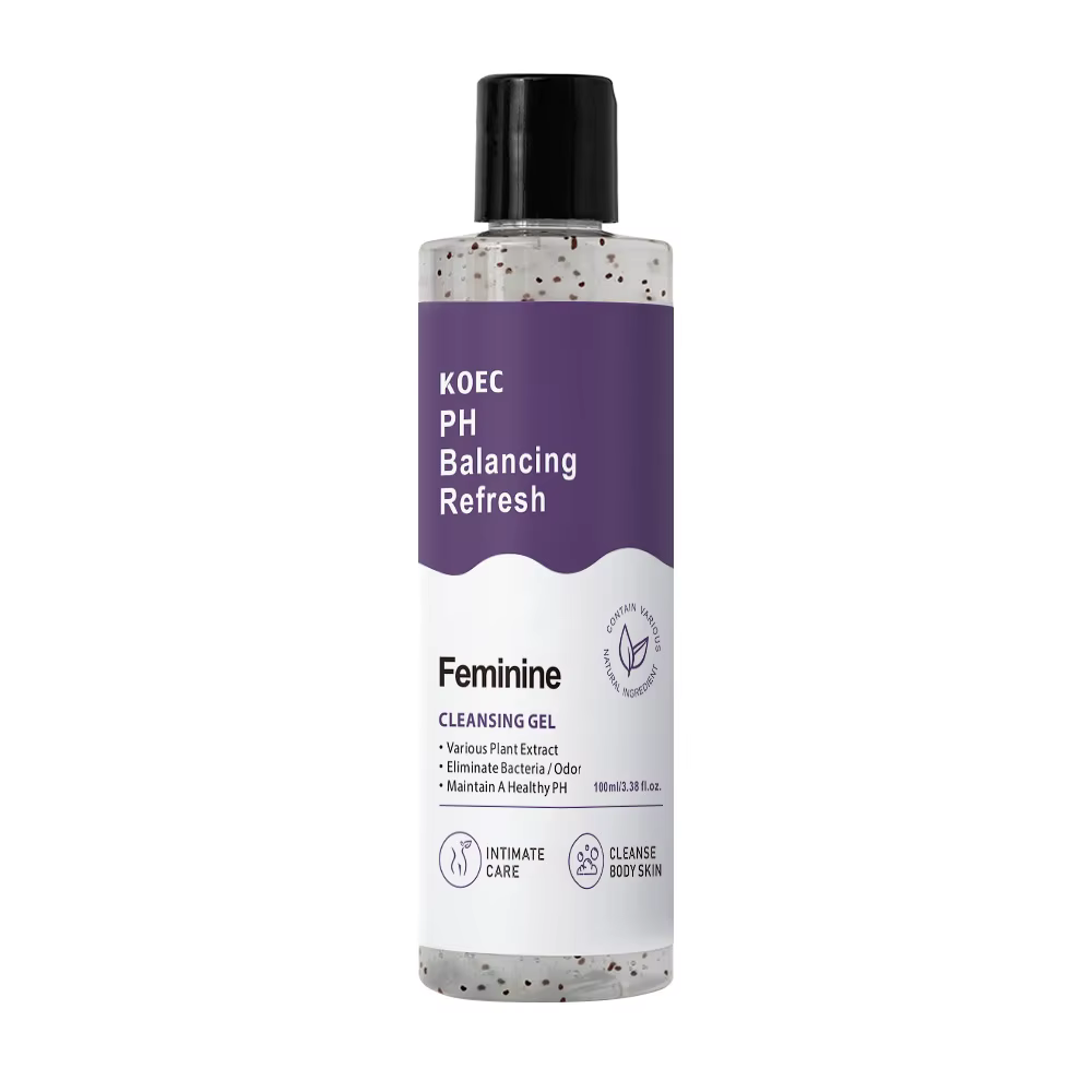 Gel Douche, Hygiène Intime Femme, Gel Douche Équilibrant le PH, Soin Féminin, Nettoyage Doux, Contrô